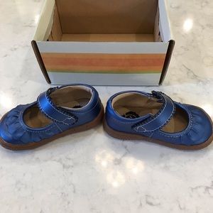 Livie and Luca Cobalt blue leather shoe- size 5